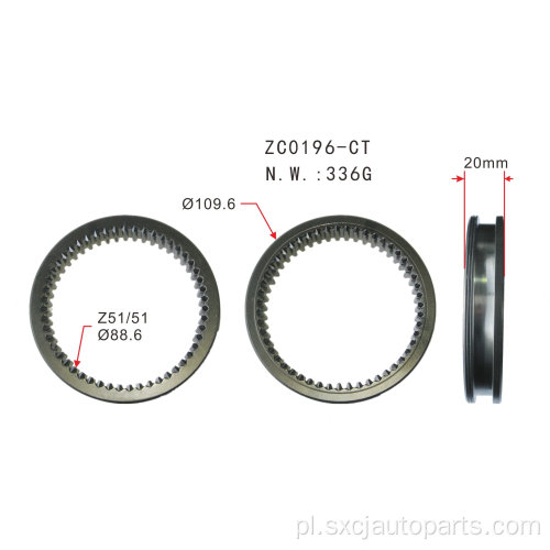 Synchronizator transmisji części samochodowych dla Mitsubish dla OEM SO-EVO-3